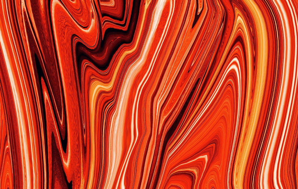 Curved organic abstract shapes