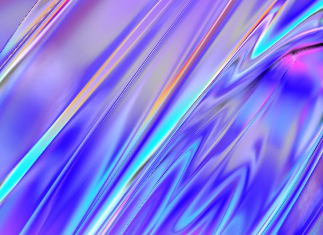 Flowing diagonal color streaks